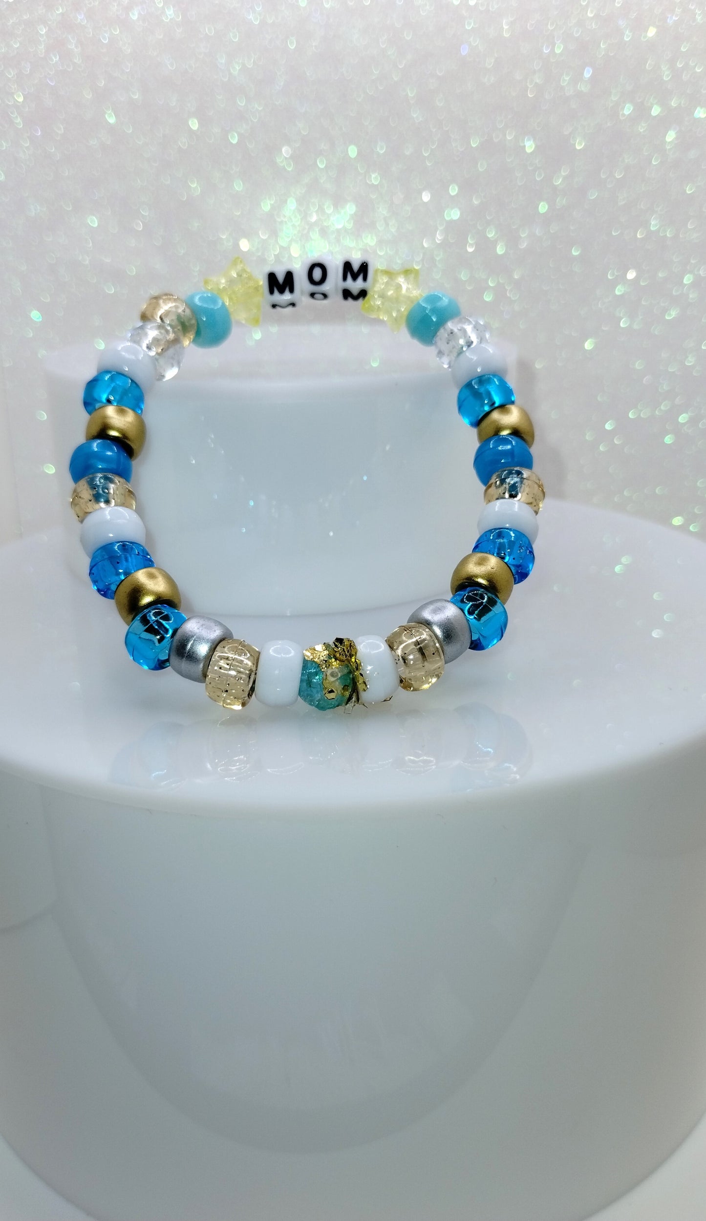 MOM Bracelet w/Yellow Star