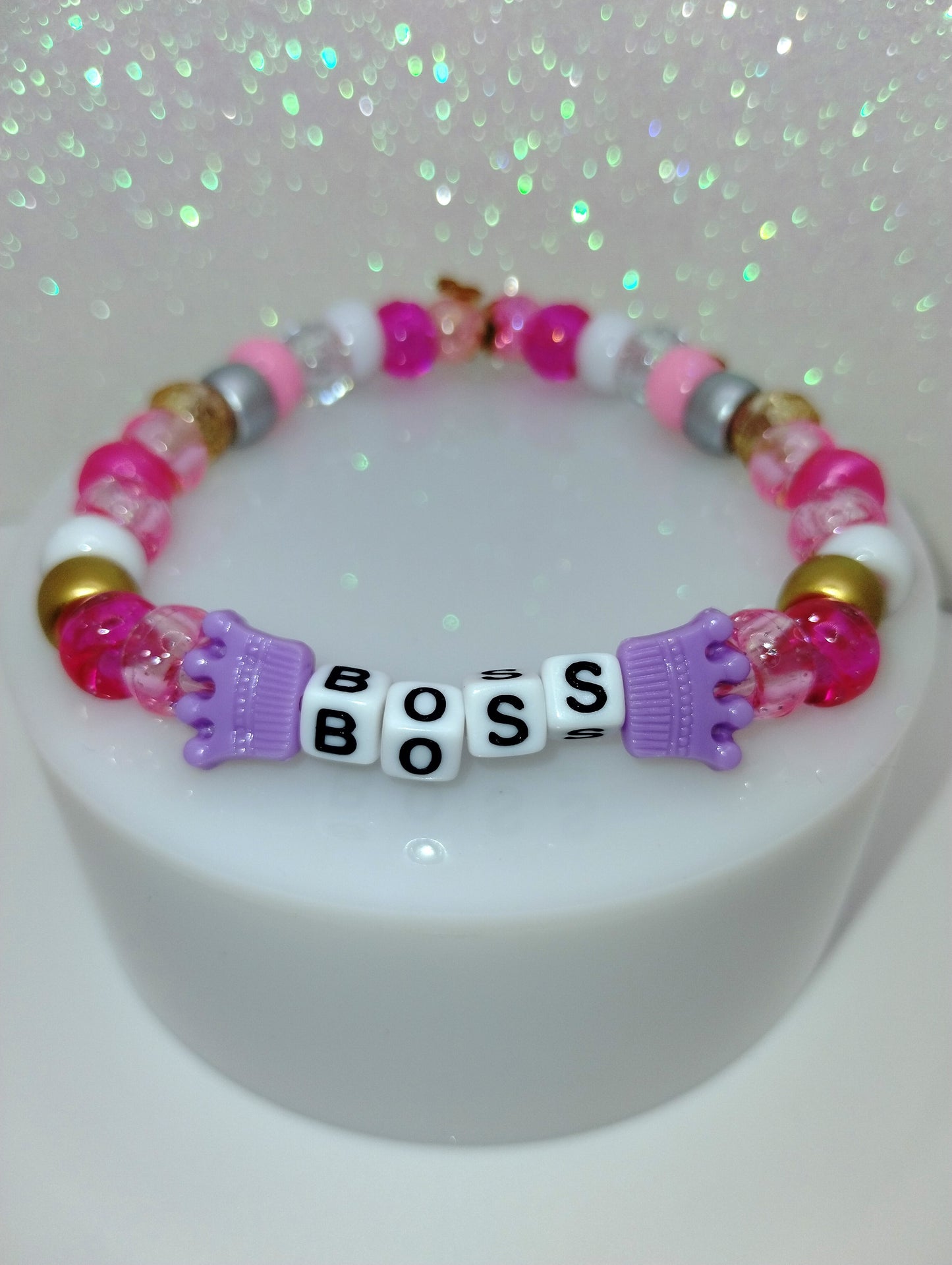 BOSS Bracelet w/Purple Crown