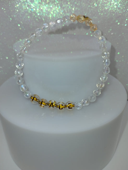Peace Bracelet 7"