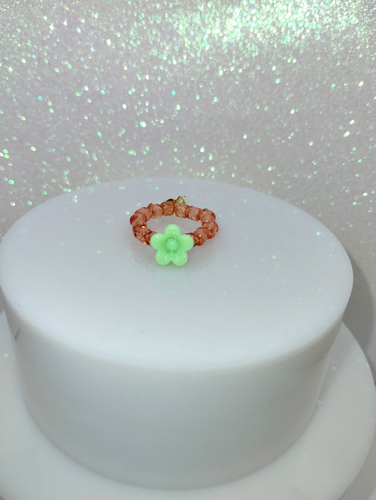 Rum Ring - Green Flower